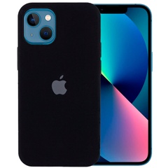 Чохол Silicone Case Full Protective (AA) для Apple iPhone 13 (6.1 "), Чорний / Black