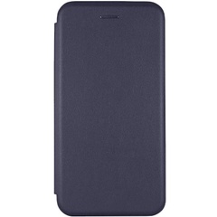 Кожаный чехол (книжка) Classy для Samsung Galaxy A55 Темно-синий