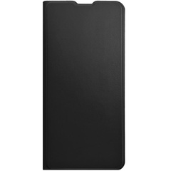 Кожаный чехол книжка GETMAN Elegant (PU) для Xiaomi Redmi 12C Черный