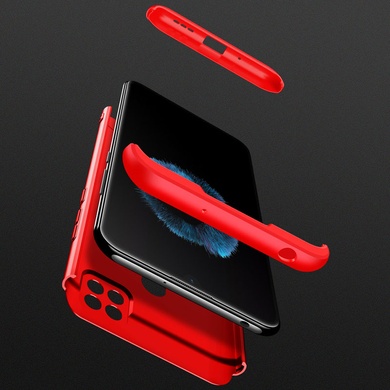 Пластиковая накладка GKK LikGus 360 градусов (opp) для Xiaomi Redmi 10C Красный
