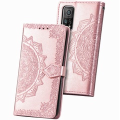 Шкіряний чохол (книжка) Art Case з візитниці для Xiaomi Mi 10T / Mi 10T Pro, Рожевий