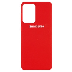 Чехол Silicone Cover Full Protective (AA) для Samsung Galaxy A13 4G Красный / Red