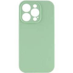 Чохол Silicone Case Full Camera Protective (AA) NO LOGO для Apple iPhone 15 Pro Max (6.7"), Зелений / Pistachio