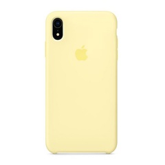 Чохол Silicone case (AAA) для Apple iPhone XR (6.1"), Жовтий / Mellow Yellow