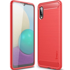 TPU чехол iPaky Slim Series для Samsung Galaxy A02 Красный