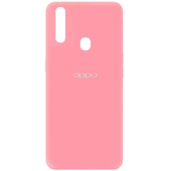 Чехол Silicone Cover My Color Full Protective (A) для Oppo A31 Розовый / Pink