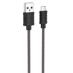 Дата кабель Borofone BX52 Airy USB to MicroUSB (1m) Черный