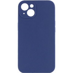 Чохол Silicone Case Full Camera Protective (AA) NO LOGO для Apple iPhone 14 (6.1"), Синий / Deep navy