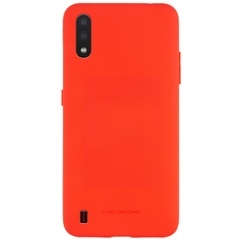TPU чехол Molan Cano Smooth для Samsung Galaxy A01 Красный
