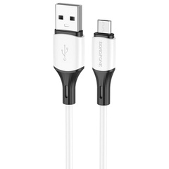 Дата кабель Borofone BX79 USB to MicroUSB (1m), Білий