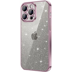 Чехол TPU+PC Glittershine для Apple iPhone 12 (6.1") Rose Gold