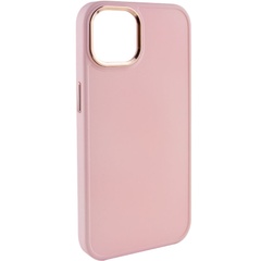 TPU чохол Bonbon Metal Style для Apple iPhone 13 (6.1"), Рожевий / Light pink