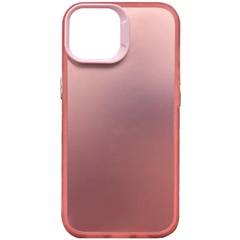 TPU+PC чехол Magic glow with protective edge для Apple iPhone 13 Pro (6.1") Pink