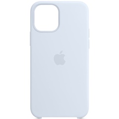 Чохол Silicone Case (AA) для Apple iPhone 12 Pro Max (6.7"), Блакитний / Cloud Blue