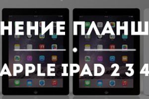 Опыт эксплуатации планшетов Apple iPad 2/3/4