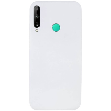 Чехол Silicone Cover Full without Logo (A) для Huawei P40 Lite E / Y7p (2020) Белый / White