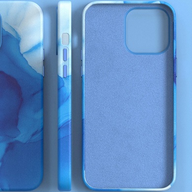 Шкіряний чохол Figura Series Case with MagSafe для Apple iPhone 11 (6.1"), Blue