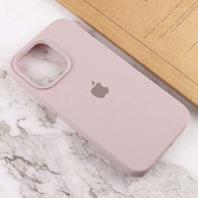 Чехол Silicone Case Full Protective (AA) для Apple iPhone 14 Pro (6.1") Серый / Lavender