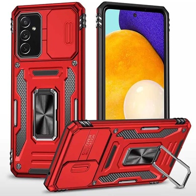 Ударопрочный чехол Camshield Army Ring для Samsung Galaxy M23 5G / M13 4G Красный / Red