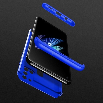 Пластикова накладка GKK LikGus 360 градусів (opp) для Samsung Galaxy A21s, Синій