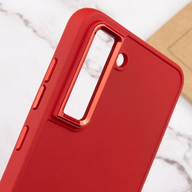 TPU чехол Bonbon Metal Style для Samsung Galaxy S23 Красный / Red