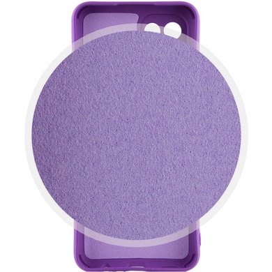 Чехол Silicone Cover Lakshmi Full Camera (A) для Samsung Galaxy A04 Фиолетовый / Purple