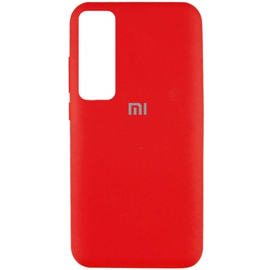 Чохол Silicone Cover Full Protective (AA) для Xiaomi Mi Note 10 Lite, Червоний / Red