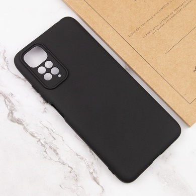 Чехол Silicone Cover Lakshmi Full Camera (AAA) для Xiaomi Redmi Note 11 (Global) / Note 11S Черный / Black