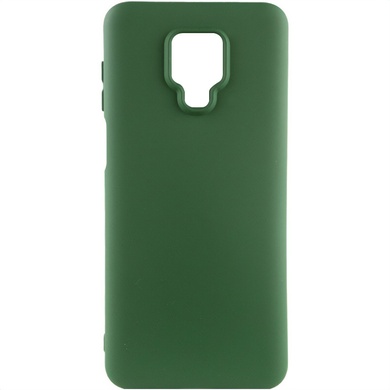 Чехол Silicone Cover Lakshmi (AA) для Xiaomi Redmi Note 9s / Note 9 Pro / Note 9 Pro Max Зеленый / Dark green