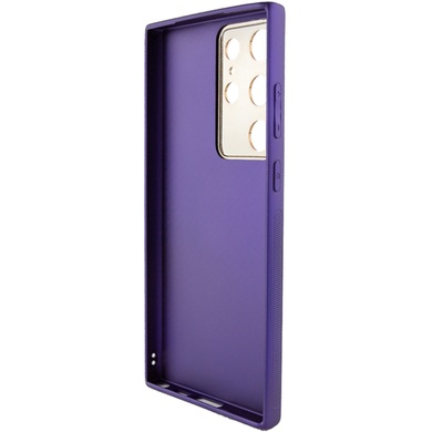 Кожаный чехол Xshield для Samsung Galaxy S23 Ultra Фиолетовый / Ultra Violet