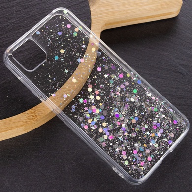 TPU чехол Star Glitter для Huawei Y5p Прозрачный