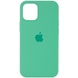 Чохол Silicone Case Full Protective (AA) для Apple iPhone 15 Pro Max (6.7"), Зелений / Spearmint