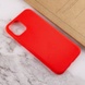 Силиконовый чехол Candy для Apple iPhone 14 Pro (6.1") Красный