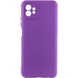 Чохол Silicone Cover Lakshmi Full Camera (A) для Motorola Moto G32, Фіолетовий / Purple