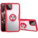 TPU+PC чохол Deen CrystalRing for Magnet (opp) для Apple iPhone 12 Pro / 12 (6.1"), Бесцветный / Красный