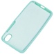 Чехол Silicone Cover Full Protective (AA) для Xiaomi Redmi 7A Бирюзовый / Ice Blue