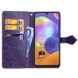 Шкіряний чохол (книжка) Art Case з візитницею для Samsung Galaxy A02, Фіолетовий
