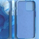 Кожаный чехол Figura Series Case with MagSafe для Apple iPhone 11 (6.1") Blue