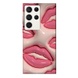 TPU чохол Volume print Samsung Galaxy S23 Ultra, Kisses pink