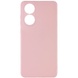 Силіконовий чохол Candy Full Camera для Oppo A78 4G, Рожевий / Pink Sand