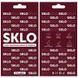 Захисне скло SKLO 3D (full glue) для Oppo Reno 8 T 4G, Чорний