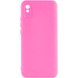 Чехол Silicone Cover Lakshmi Full Camera (AAA) для Xiaomi Redmi 9A, Рожевий / Barbie pink