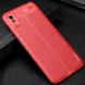 TPU чохол iPaky Litchi Series для Xiaomi Redmi 9A, Червоний