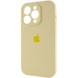 Чохол Silicone Case Full Camera Protective (AA) для Apple iPhone 15 Pro Max (6.7"), Жовтий / Mellow Yellow