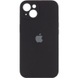 Чохол Silicone Case Full Camera Protective (AA) для Apple iPhone 14 (6.1"), Чорний / Black