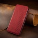 Шкіряний чохол книжка GETMAN Cubic (PU) для Samsung Galaxy A04s, Червоний