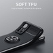 TPU чехол Deen ColorRing под магнитный держатель (opp) для Xiaomi Redmi Note 12S Черный / Черный