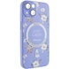 TPU+PC чохол Secret Garden with MagSafe для Apple iPhone 14 (6.1"), Lilac