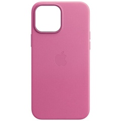 Шкіряний чохол Leather Case (AA Plus) with MagSafe для Apple iPhone 14 Pro (6.1"), Pollen