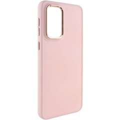 TPU чехол Bonbon Metal Style для Samsung Galaxy A35 Розовый / Light pink